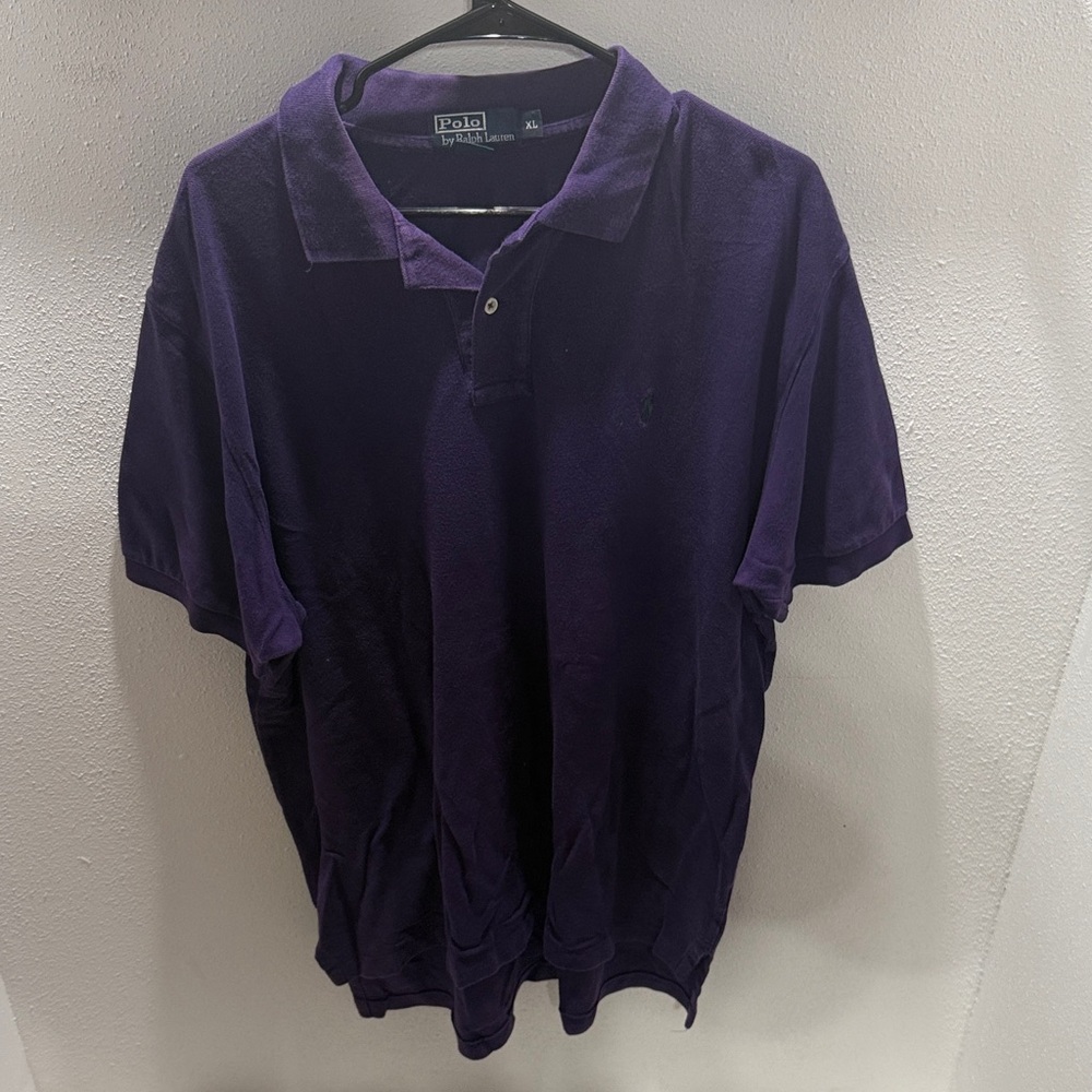 Polo by Ralph Lauren Men's Deep Purple Polo Shirt